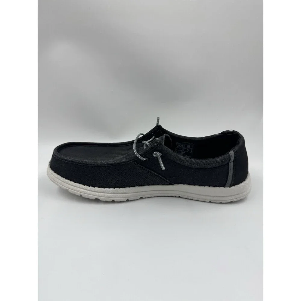 Hurley Laguna Men's Casual Slip on Shoes Memory Foam Black Size 9.5